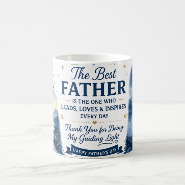 Cadeau de tasse pour la fête des pères (Centre)