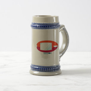 Cadeau de tasse Stein pour amateur d'espace avec v