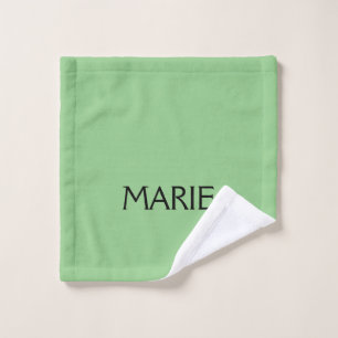 CADEAU DE TEXTE AJOUTEZ VOTRE NOM VERT MINIMAL SIM