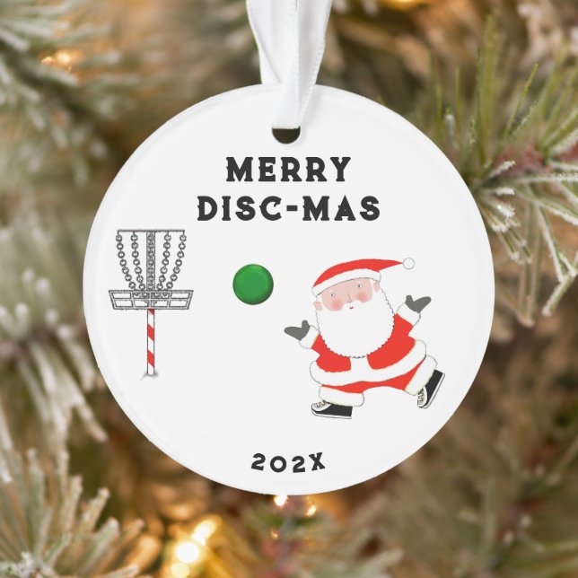 cadeau de vacances de golf sur disque personnalisé (Arbre)