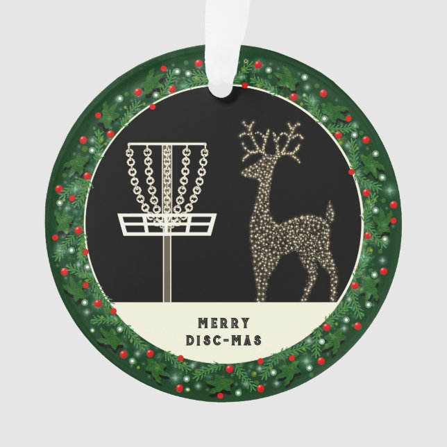 Cadeau de vacances pour disc golf (devant)