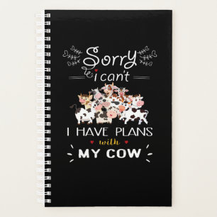 Cadeau de vache Désolé J'Ai Des Plans Avec Mes