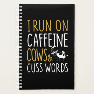Cadeau de vache Je Suis En Course Sur Caffeine C