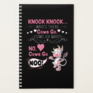 Cadeau de vache Knock Knock Joke Cows go Cows al