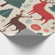 décoration de Noël Papier d'enveloppement