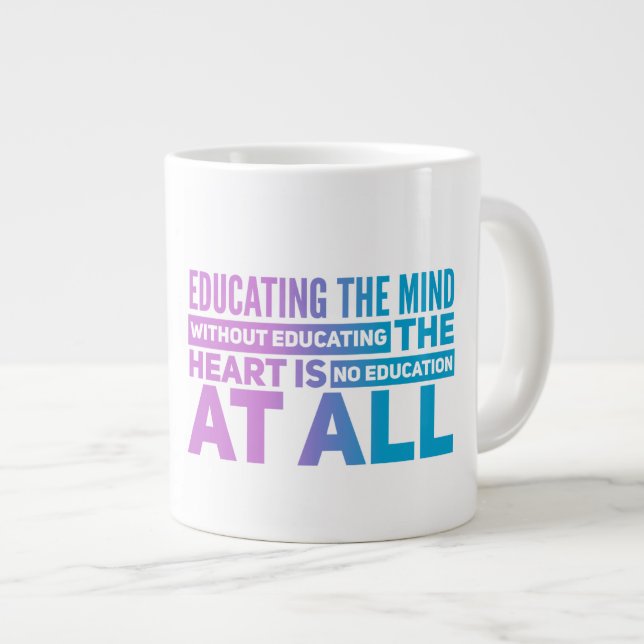 Cadeau d'éducation Tasse Jumbo (Devant droit)