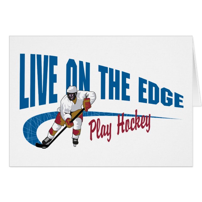 Cadeau d'hockey (Devant horizontal)