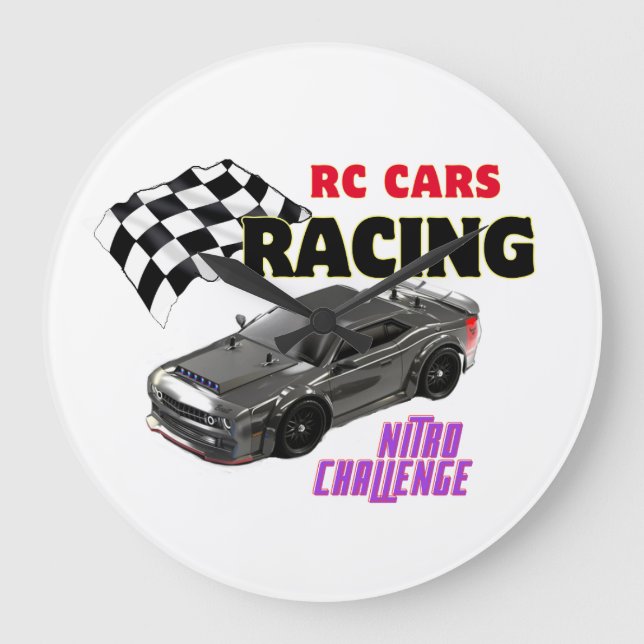 Cadeau d'horloge RC - Commande RC Horloge de voitu (Recto)