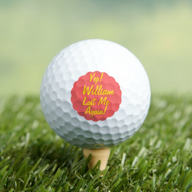 Cadeau d'humour pour golfeur - Balle perdue drôle  (T-shirt Insitu)
