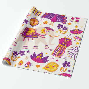Cadeau Diwali Papier à envelopper
