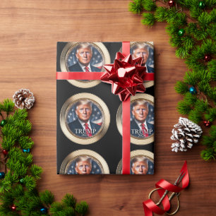 Cadeau Donald Trump 2024 - Papier à enveloppement collect