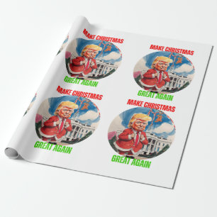 CADEAU DONALD TRUMP - PAPIER À WRAPPER