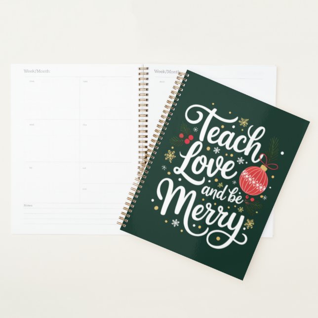 Cadeau drôle pour professeur de Noël enseigner l'a (Devant avec enveloppe)