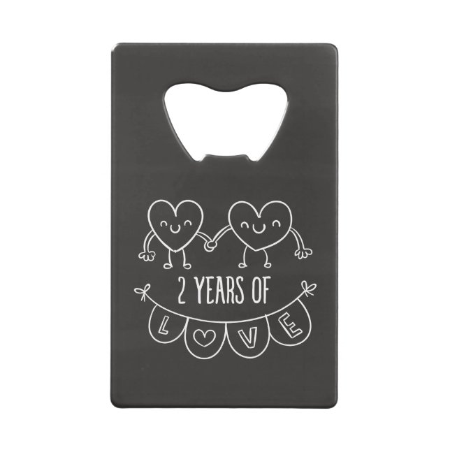 Cadeau du 2e anniversaire pour ses coeurs de calèc (Devant)