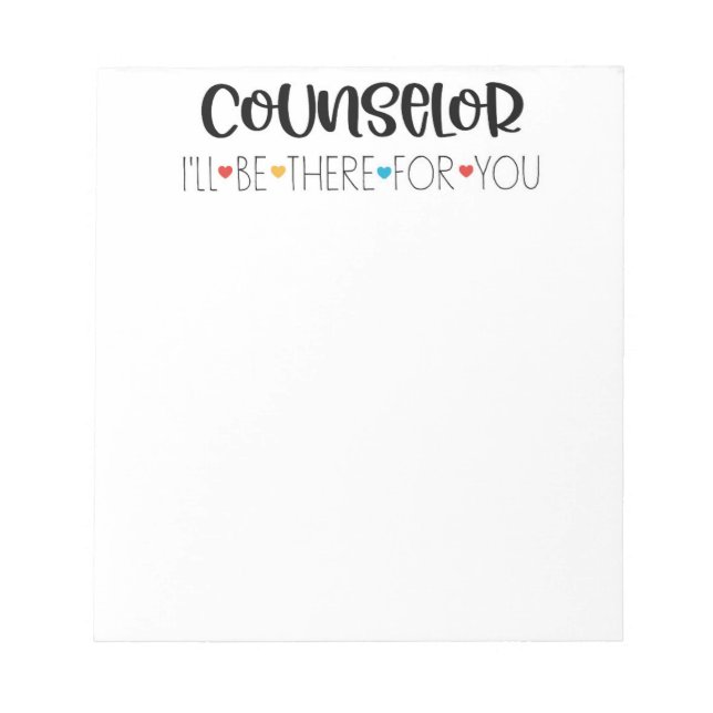 Cadeau du Bloc-notes du conseiller (Devant)