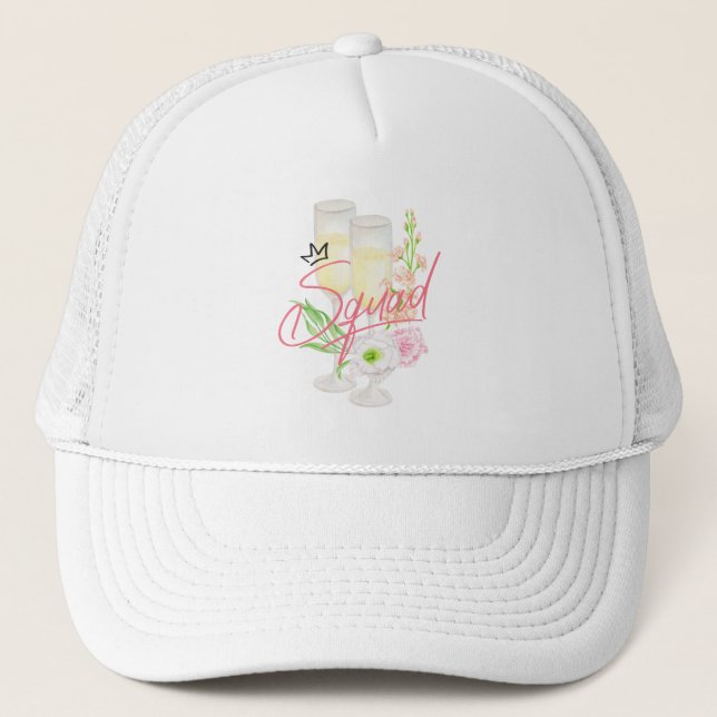 Cadeau du Casquette Bridesmaid (Devant)