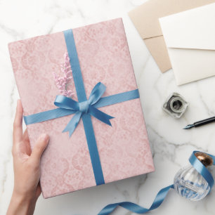 Cadeau Élégant motif Damas tendance Wraptern Papier Roule