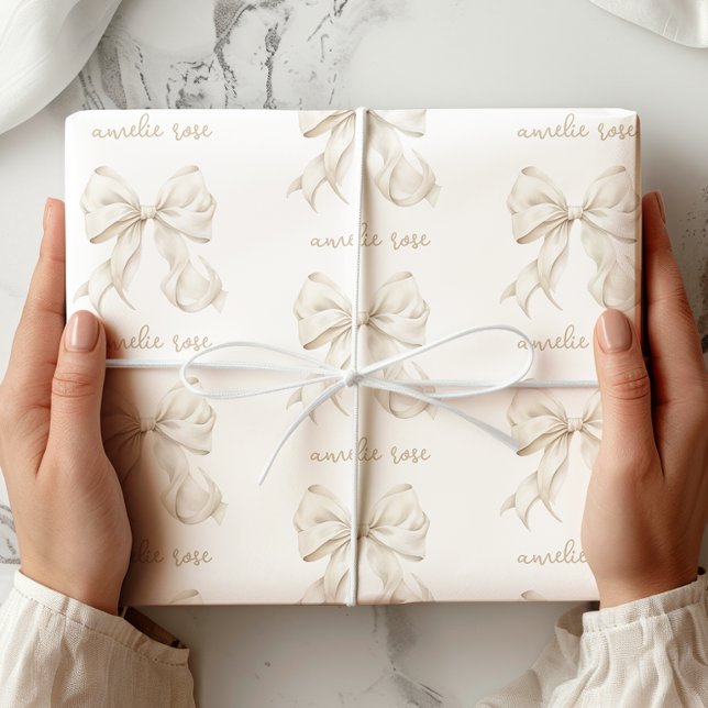 Cadeau Élégant papier d'enveloppement neutre (Créateur téléchargé)