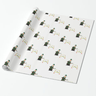 Cadeau Enquêteur sur papier d'emballage