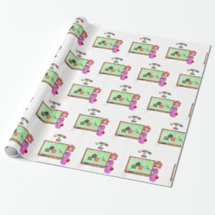Cadeau Enseignant en papier d'emballage