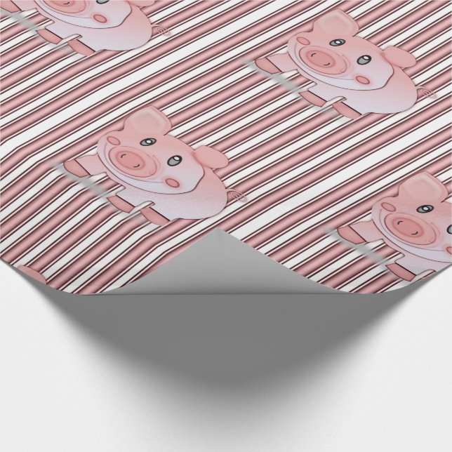 Cadeau Envelopper les cochons en papier (Coin)