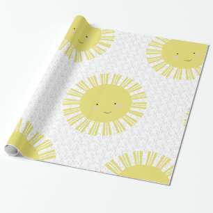Cadeau Épingles de soleil Papier d'enveloppement solaire