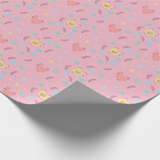 Cadeau Époux de Pâques Papier d'enveloppement de Pâques (Coin)
