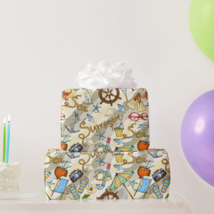 Cadeau Été Fun Wrapper Papier