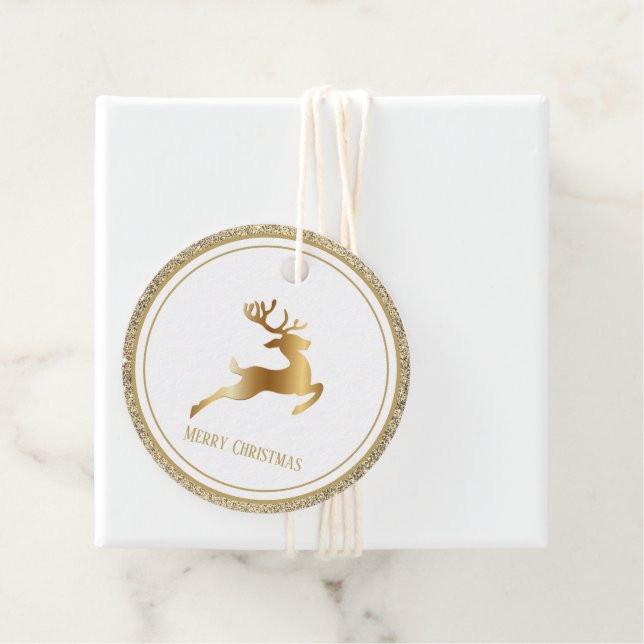 Cadeau Étiquettes cadeaux de Noël (En situation)