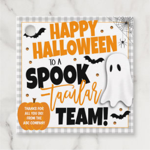 Cadeau Étiquettes cadeaux Halloween