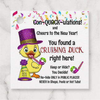 Cadeau Étiquettes carrées