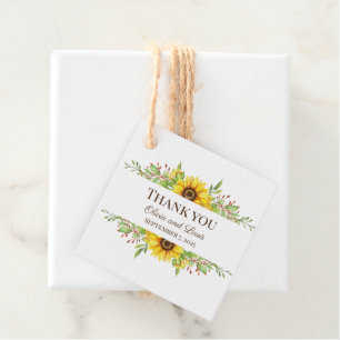 Cadeau Étiquettes de cadeaux boho romantiques de tourneso