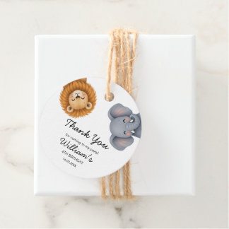 Cadeau Étiquettes de cadeaux de fête d'anniversaire avec 