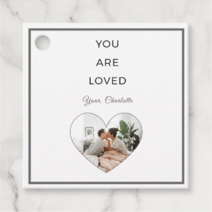 Cadeau Étiquettes de cadeaux de la Saint-Valentin "Vous ê