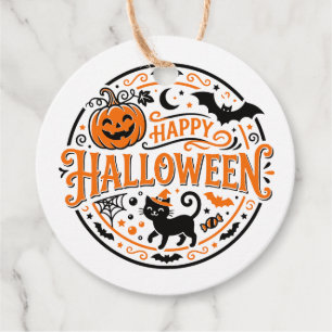 Cadeau Étiquettes de cadeaux Halloween, étiquettes de cad