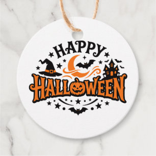 Cadeau Étiquettes de cadeaux Halloween, étiquettes de cad