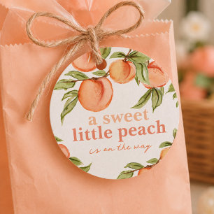 Cadeau Étiquettes de cadeaux ronds pour Baby Shower Sweet