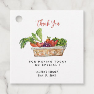 Cadeau Étiquettes de faveur de mariage de marché aux puce