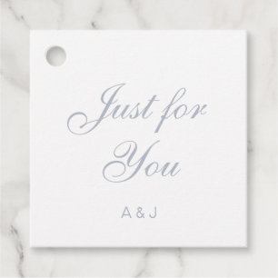 Cadeau Étiquettes de Faveur de Mariage Élégantes à l'Encr