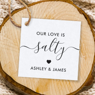 Cadeau Étiquettes de Faveur de Mariage 'Notre Amour est S