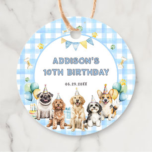 Cadeau Étiquettes de faveur pour tous les animaux de la f