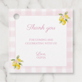 Cadeau Étiquettes de Faveurs de Baby Shower Bébé Citron R