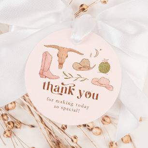 Cadeau Étiquettes de Faveurs de Mariage Occidental