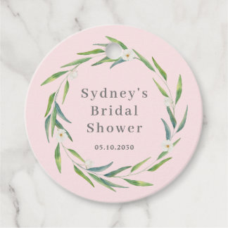 Cadeau Étiquettes de mariage couronne délicate pour la do