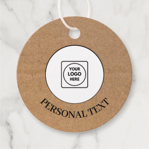Cadeau Étiquettes de prix de code QR de logo minimal pour