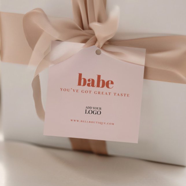 Cadeau Étiquettes de produit pour petites entreprises fém (Créateur téléchargé)