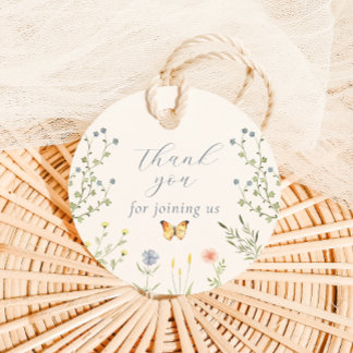 Cadeau Étiquettes de remerciement pour Baby Shower Baby i