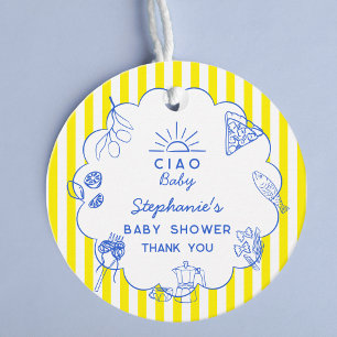 Cadeau Étiquettes de Remerciement pour Bébé pour Baby Sho