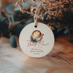 Cadeau Étiquettes de remerciement pour café de Baby Showe