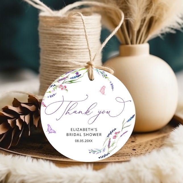 Cadeau Étiquettes de remerciement pour la fête de mariage (Créateur téléchargé)